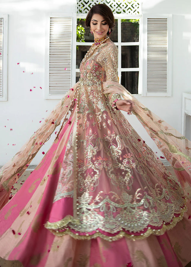 AJR Couture | Alif Luxury Formals - Peach Infusion