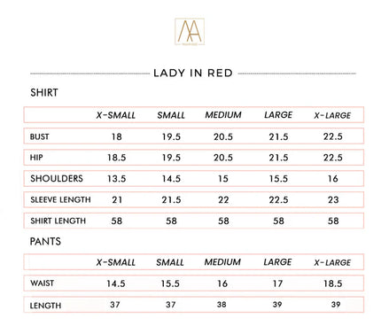 Mahum Asad | La Felle - LADY IN RED
