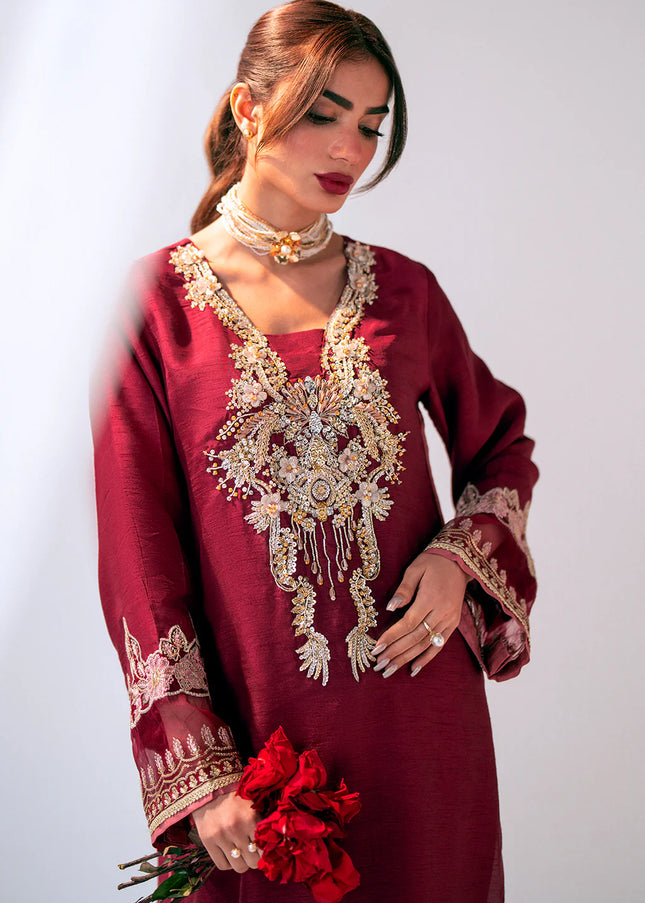 AJR Couture | Luxe Pret Eid Drop - Scarlet