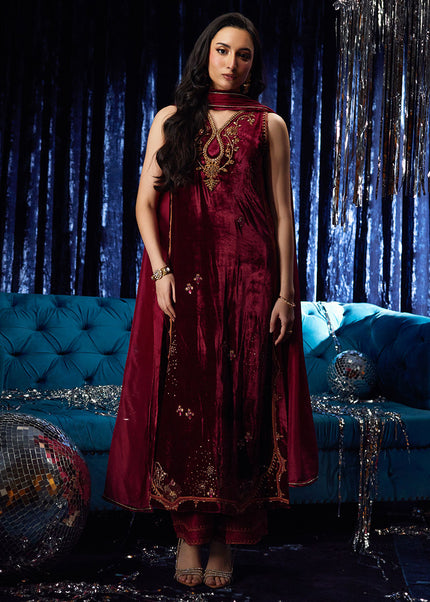 Farah Talib Aziz | Velvet Fete - Arden Garnet