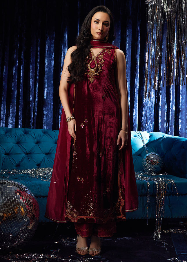 Farah Talib Aziz | Velvet Fete - Arden Garnet