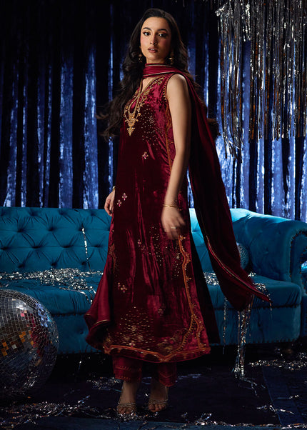 Farah Talib Aziz | Velvet Fete - Arden Garnet