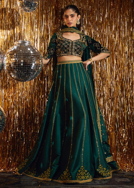 Farah Talib Aziz | Velvet Fete - Sera Emerald