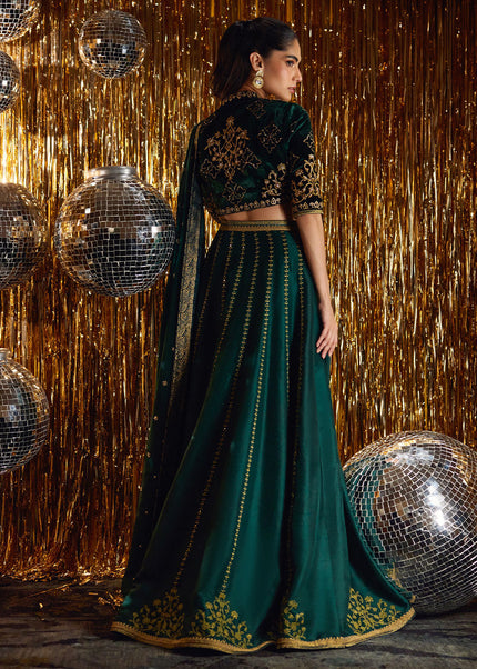Farah Talib Aziz | Velvet Fete - Sera Emerald