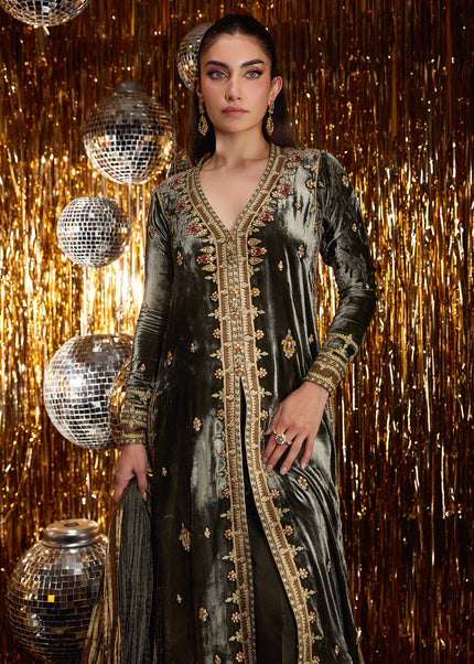 Farah Talib Aziz | Velvet Fete - Sarina Slate