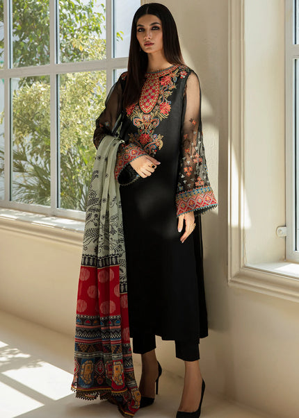 Baroque | Embroidered Chiffon UF-388