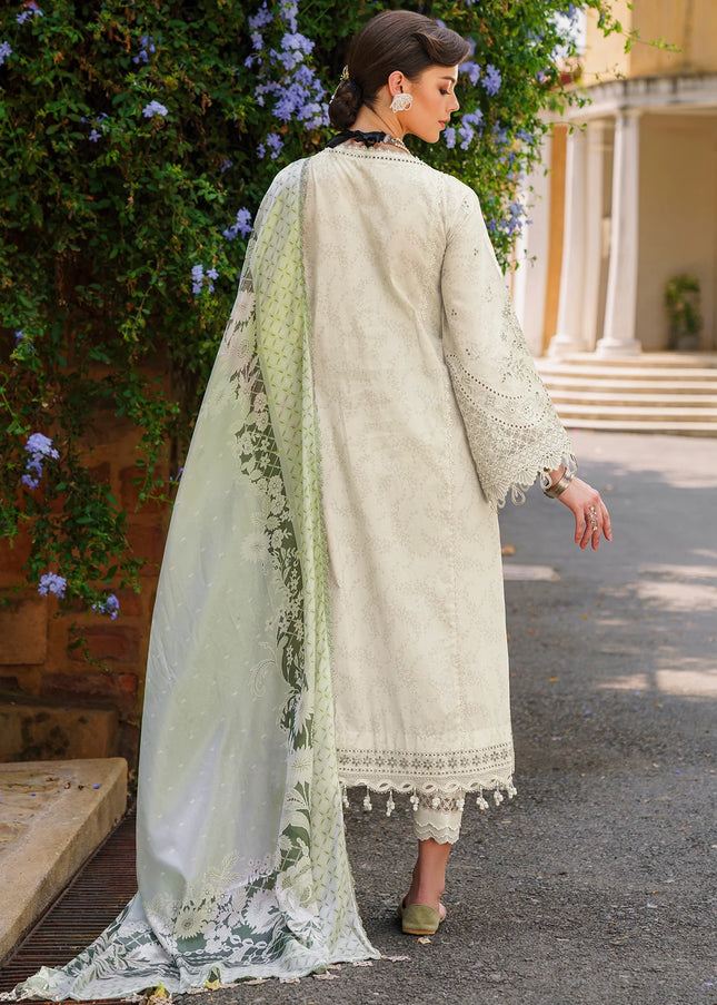 Baroque | Swiss Lawn - Embroidered Printed Lawn SL12-D01