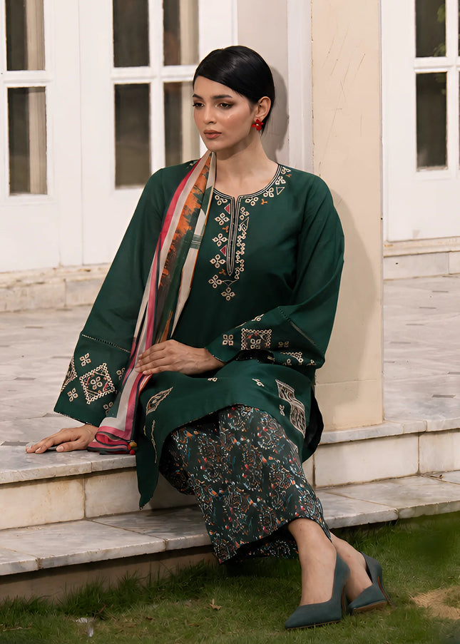 Jazmin | Embroidered  Lawn - USE-9377