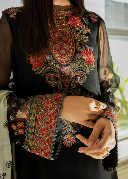 Baroque | Embroidered Chiffon UF-388
