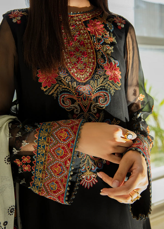 Baroque | Embroidered Chiffon UF-388