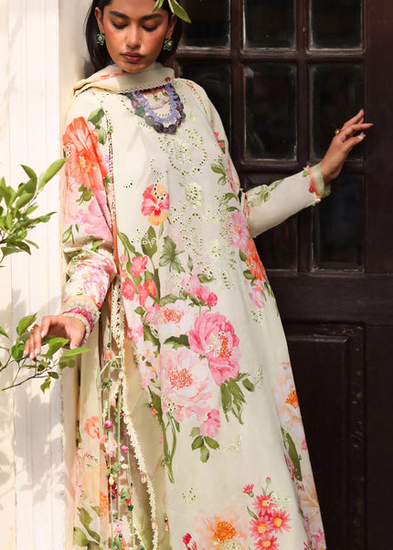 Zaha | Festive Lawn '26 - Dahlia