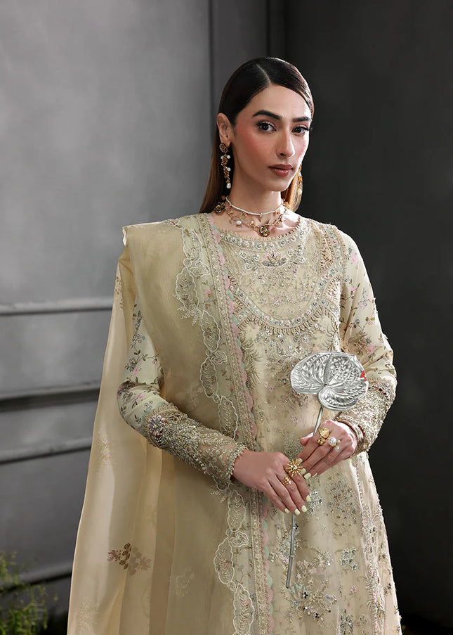 Qalamkar | Elirah Formals - Ivory Grace
