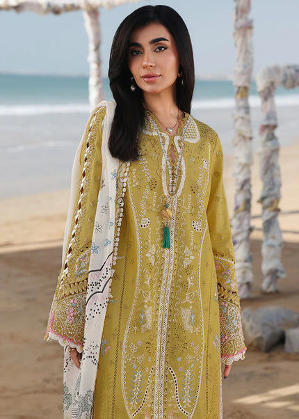 Qalamkar | Sahil Luxury Lawn '26 - Hira