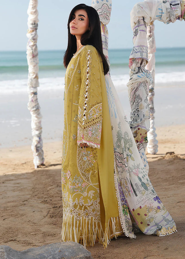 Qalamkar | Sahil Luxury Lawn '26 - Hira