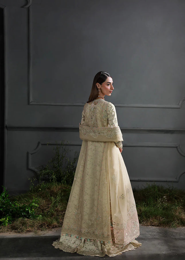 Qalamkar | Elirah Formals - Ivory Grace