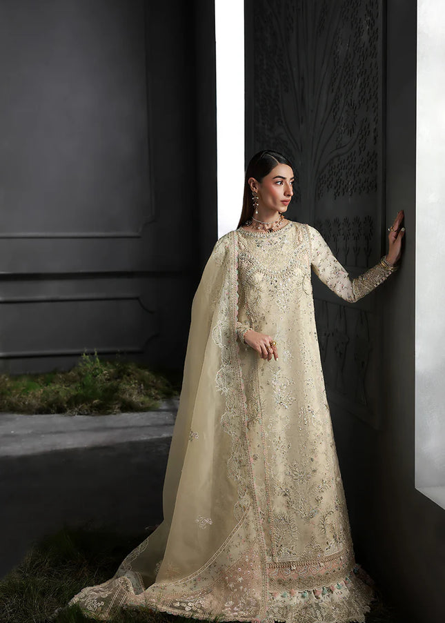 Qalamkar | Elirah Formals - Ivory Grace