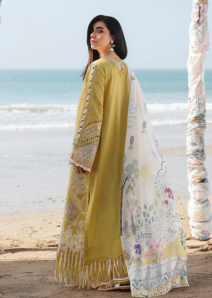 Qalamkar | Sahil Luxury Lawn '26 - Hira
