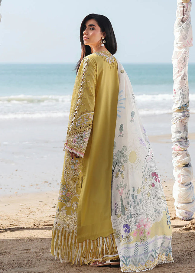 Qalamkar | Sahil Luxury Lawn '26 - Hira