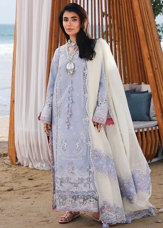 Qalamkar | Sahil Luxury Lawn '26 - Zayna