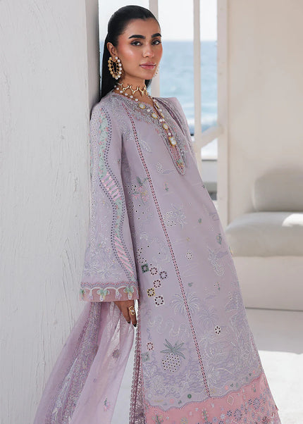 Qalamkar | Sahil Luxury Lawn '26 - Rehma