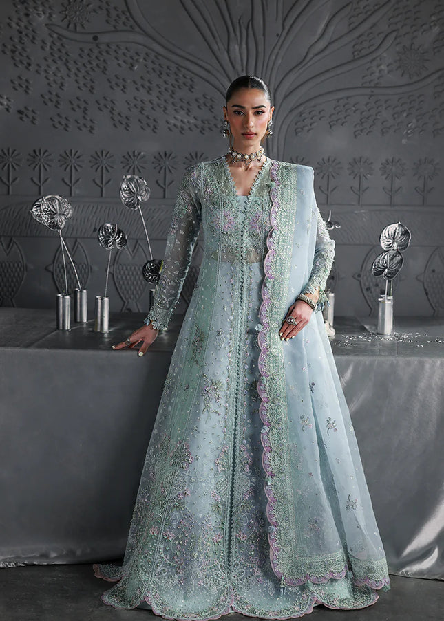 Qalamkar | Elirah Formals - Serene Aqua