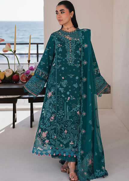 Qalamkar | Sahil Luxury Lawn '26 - Elif