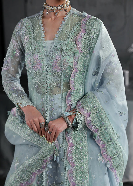 Qalamkar | Elirah Formals - Serene Aqua
