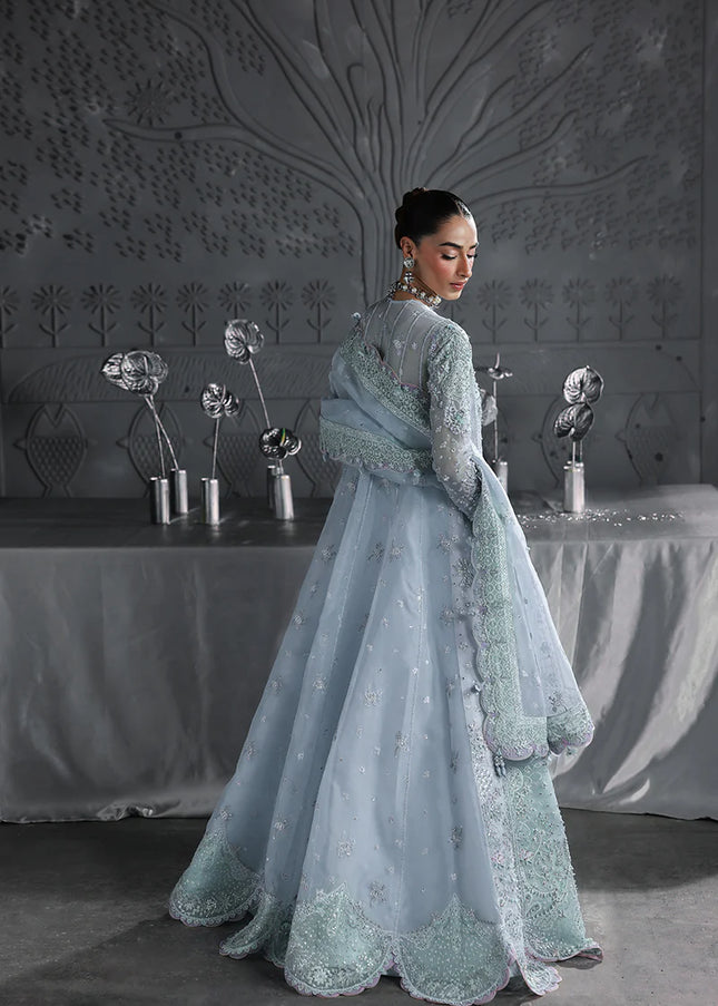 Qalamkar | Elirah Formals - Serene Aqua