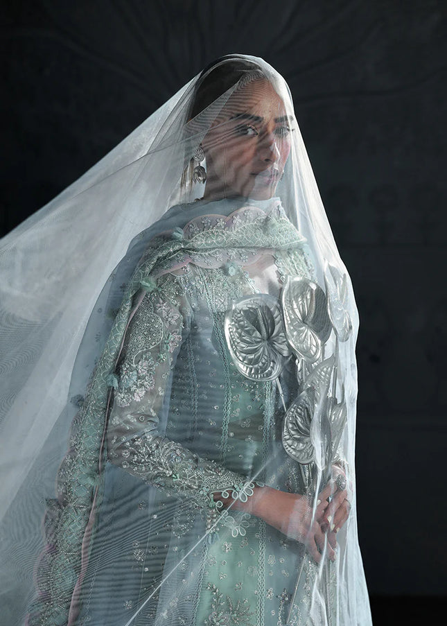 Qalamkar | Elirah Formals - Serene Aqua