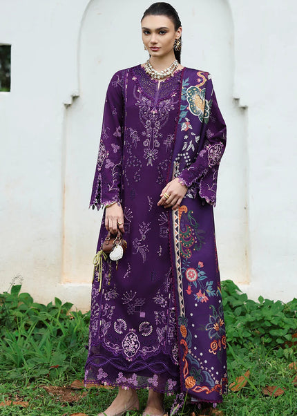 Qalamkar | Qline Linen - Iris