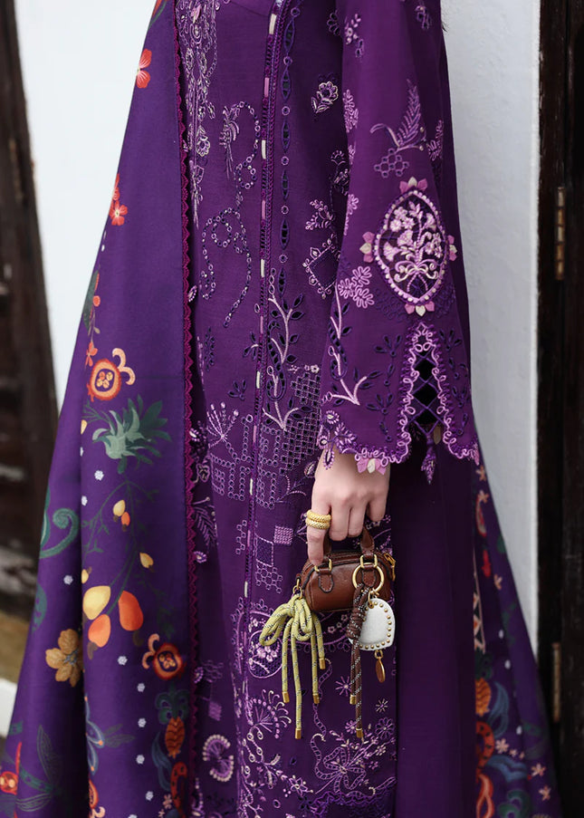 Qalamkar | Qline Linen - Iris