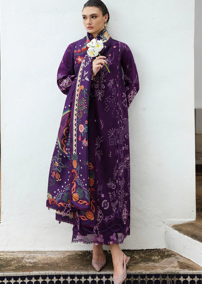 Qalamkar | Qline Linen - Iris