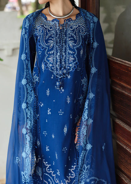 Qalamkar | Qline Linen - Eclipse