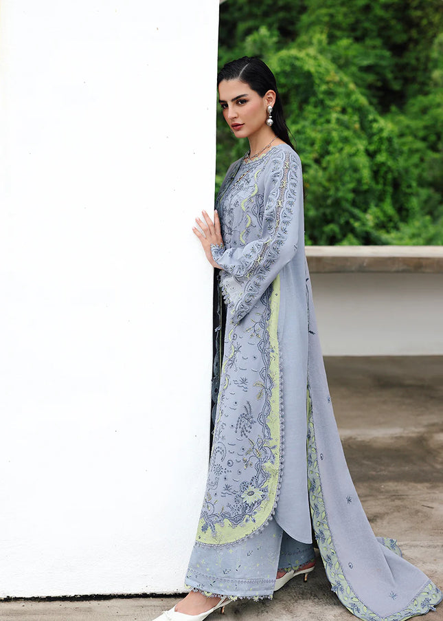 Qalamkar | Qline Linen - Saahil