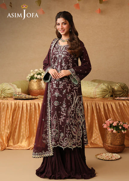 Asim Jofa | Kinza Festive Edit - AJULIF-07