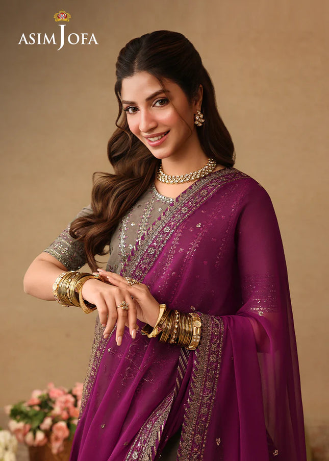 Asim Jofa | Kinza Festive Edit - AJULIF-03