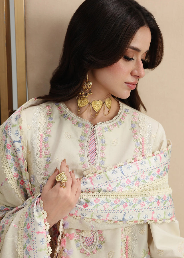 Qalamkar | Festive Lawn '26 - Elma