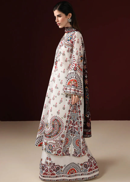 Jazmin | Embroidered Raw Silk UR-7088