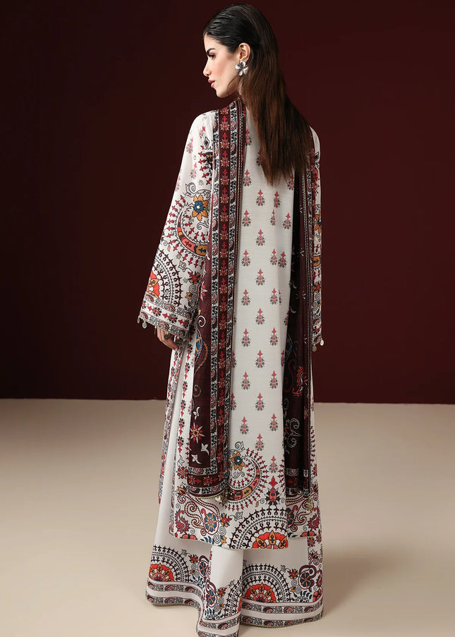 Jazmin | Embroidered Raw Silk UR-7088