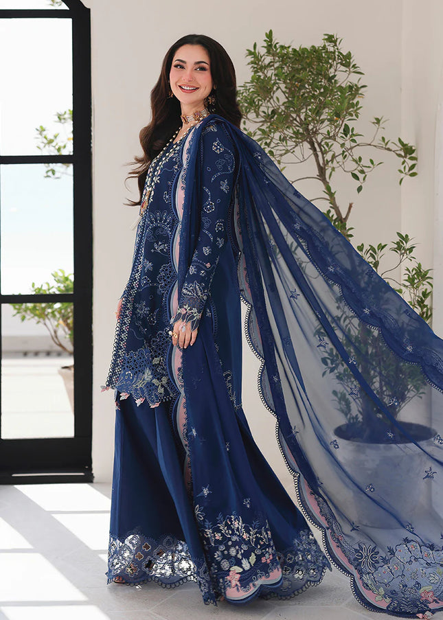 Qalamkar | Sahil Luxury Lawn '26 - Esma