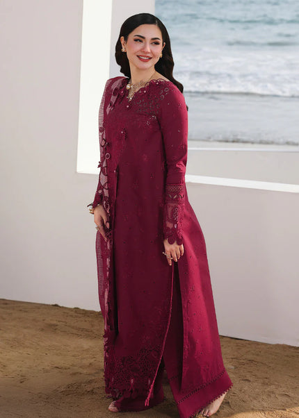 Qalamkar | Sahil Luxury Lawn '26 - Nelam