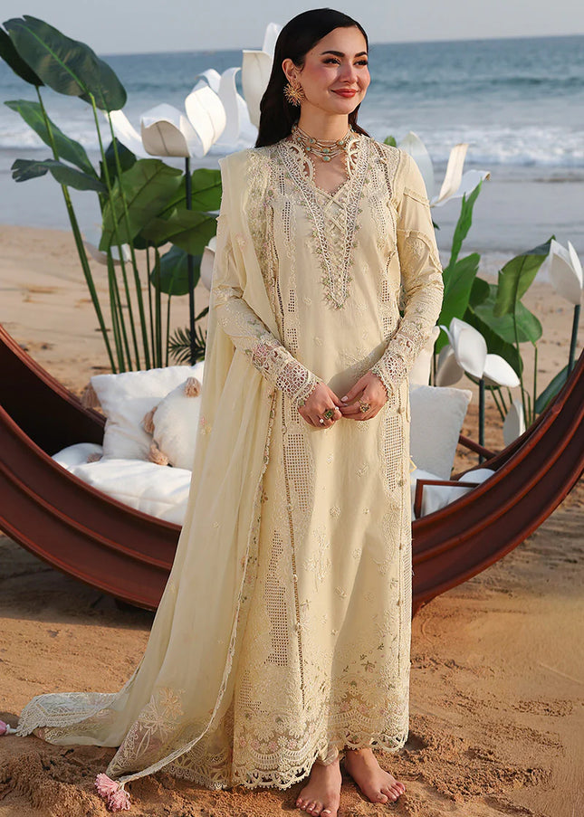 Qalamkar | Sahil Luxury Lawn '26 - Safa