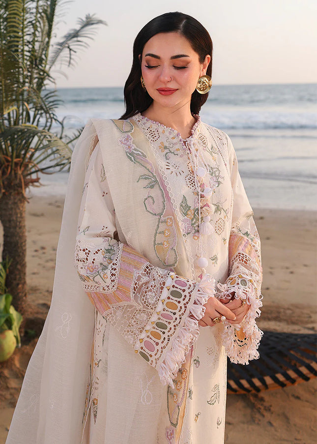 Qalamkar | Sahil Luxury Lawn '26 - Ilara