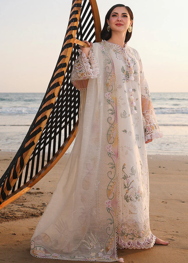 Qalamkar | Sahil Luxury Lawn '26 - Ilara