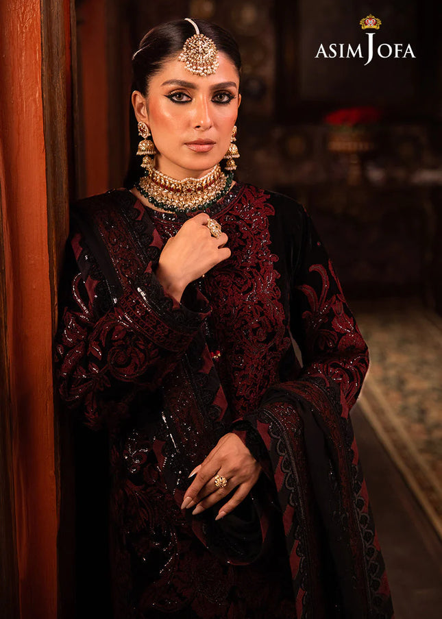 Asim Jofa | Makhmal Wedding Velvet - AJMM-12