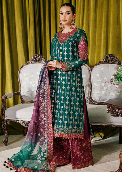 Alizeh | Heer Festive Collection '24- Nagar C Sea Green