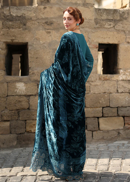 Rang Rasiya | Carnation Luxury Shawl Edit  - Mint