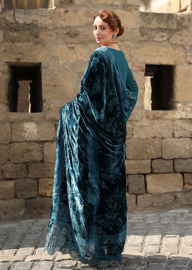 Rang Rasiya | Carnation Luxury Shawl Edit  - Mint