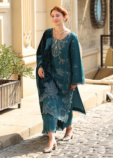 Rang Rasiya | Carnation Luxury Shawl Edit  - Mint