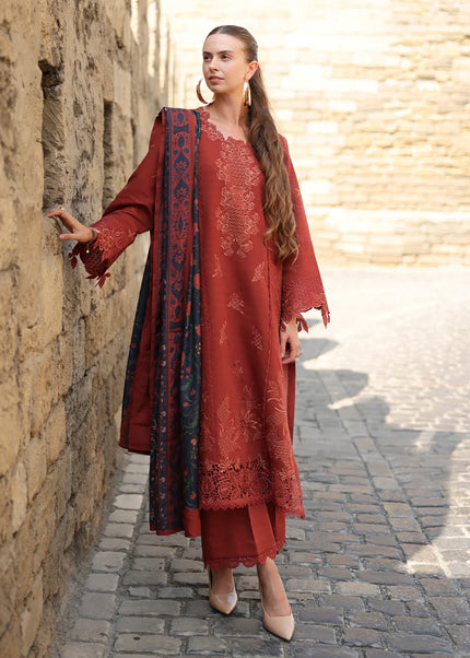 Rang Rasiya | Carnation Luxury Shawl Edit  - Cardamom